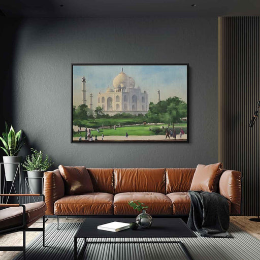 Watercolor Taj Mahal #121 - Kanvah
