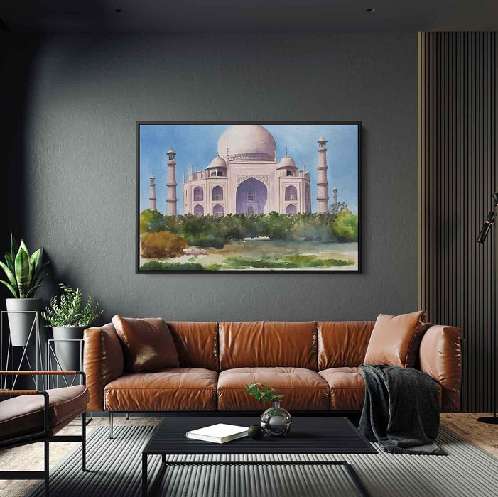 Watercolor Taj Mahal #131 - Kanvah