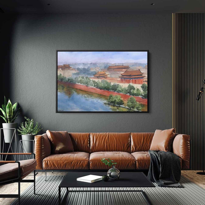 Watercolor Forbidden City #102 - Kanvah