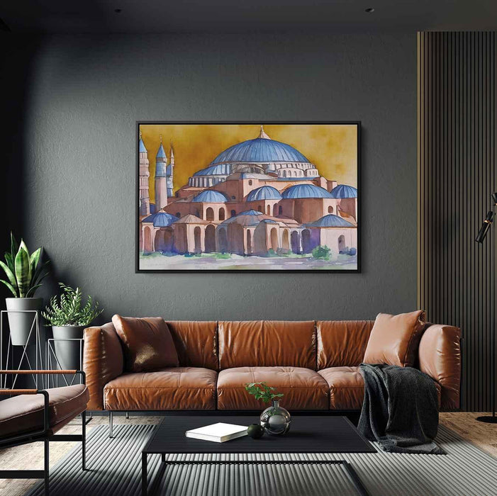 Watercolor Hagia Sophia #101 - Kanvah