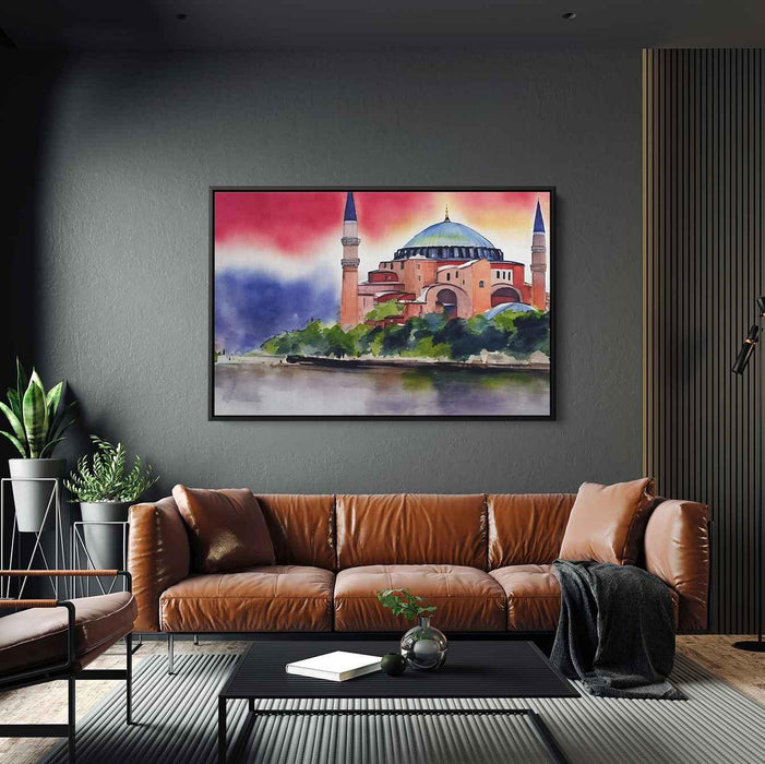 Watercolor Hagia Sophia #130 - Kanvah