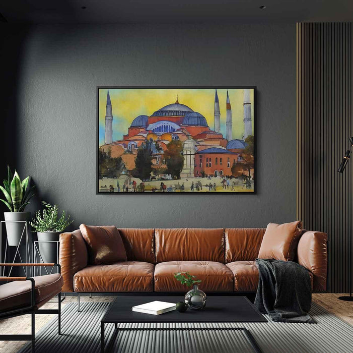 Watercolor Hagia Sophia #132 - Kanvah