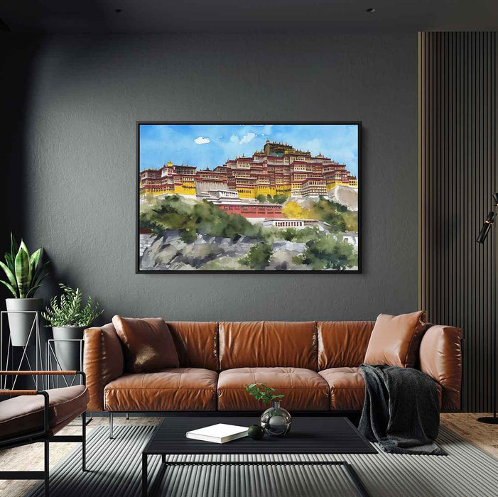 Watercolor Potala Palace #101 - Kanvah