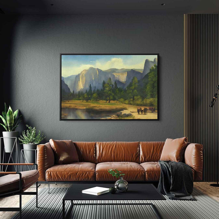 Watercolor Yosemite Valley #131 - Kanvah