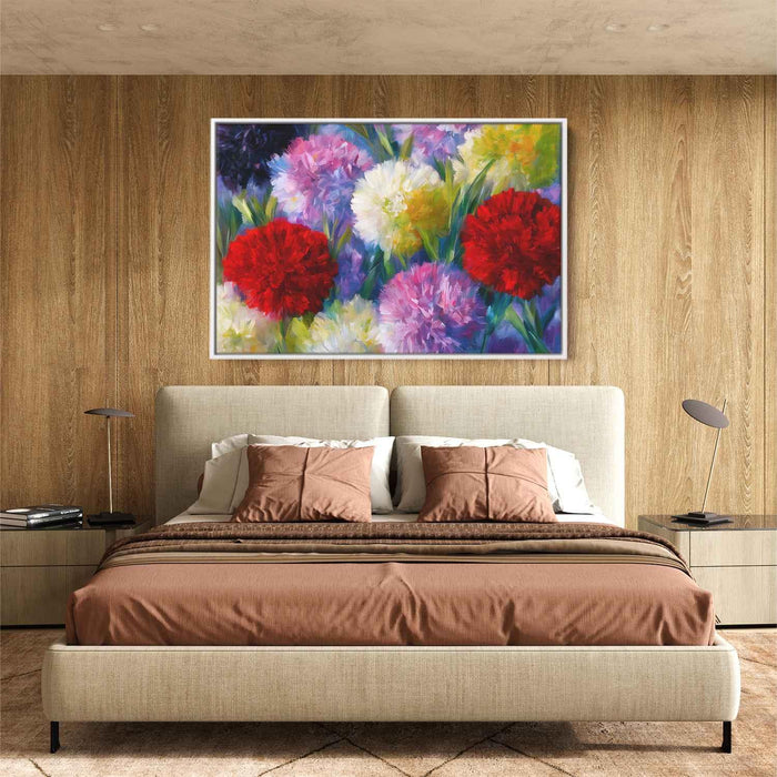 Abstract Carnations #113 - Kanvah