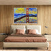 Abstract Golden Gate Bridge #113 - Kanvah