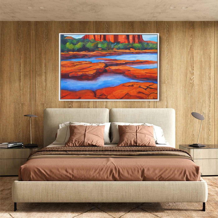 Abstract Sedona Red Rocks #106 - Kanvah