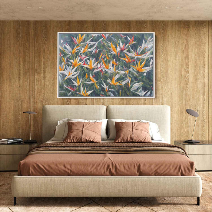 Contemporary Oil Birds of Paradise #106 - Kanvah