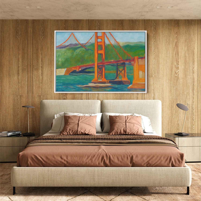 Impressionism Golden Gate Bridge #108 - Kanvah