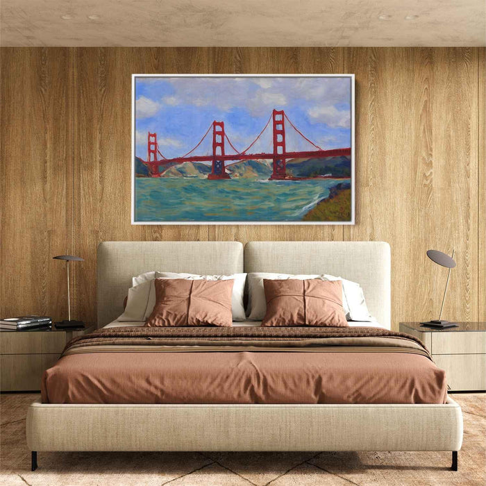 Impressionism Golden Gate Bridge #112 - Kanvah