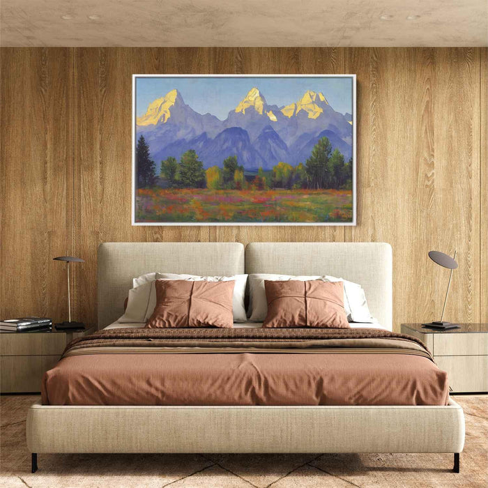 Impressionism Grand Tetons #123 - Kanvah