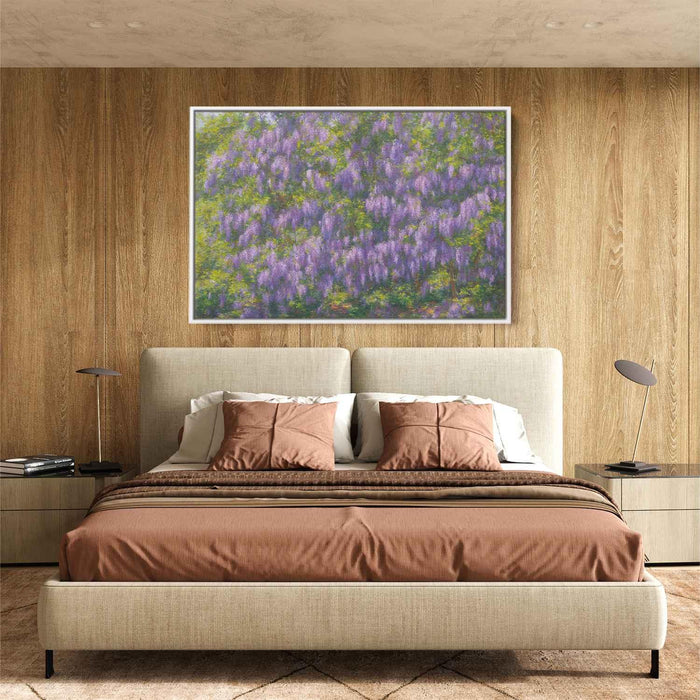 Impressionist Oil Wisteria #105 - Kanvah