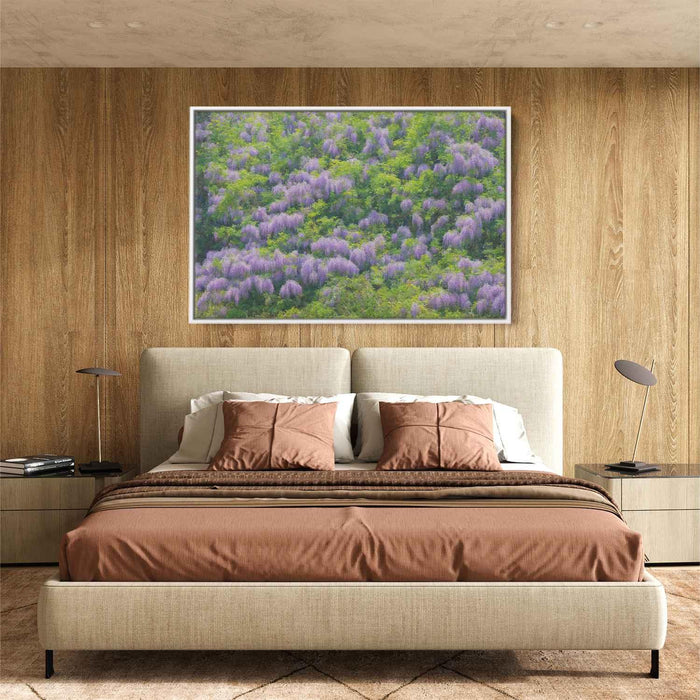 Impressionist Oil Wisteria #113 - Kanvah