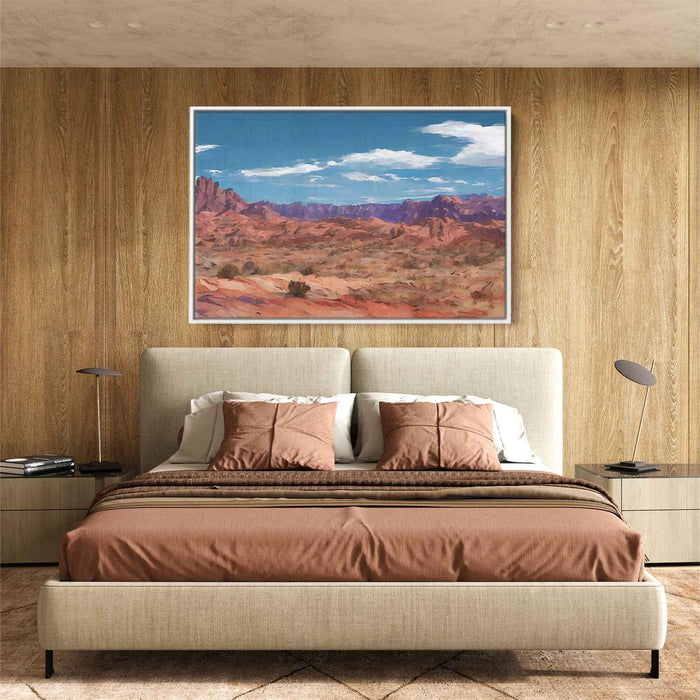 Line Art Desert Mountains #112 - Kanvah