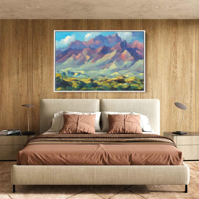 Line Art Desert Mountains #123 - Kanvah