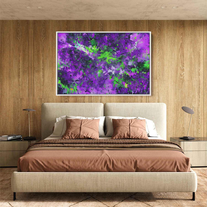 Purple Abstract Splatter #112 - Kanvah