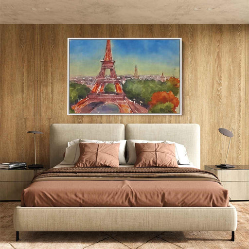 Watercolor Eiffel Tower #105 - Kanvah