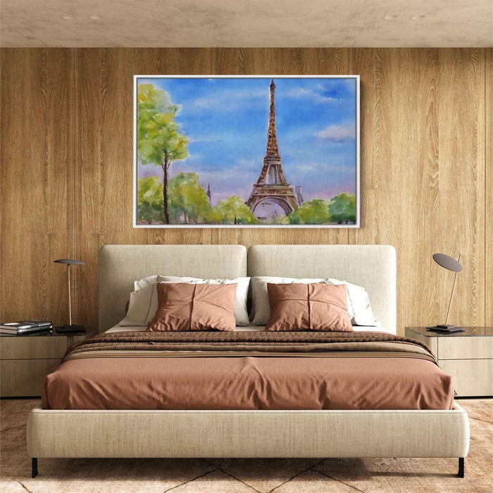 Watercolor Eiffel Tower #106 - Kanvah