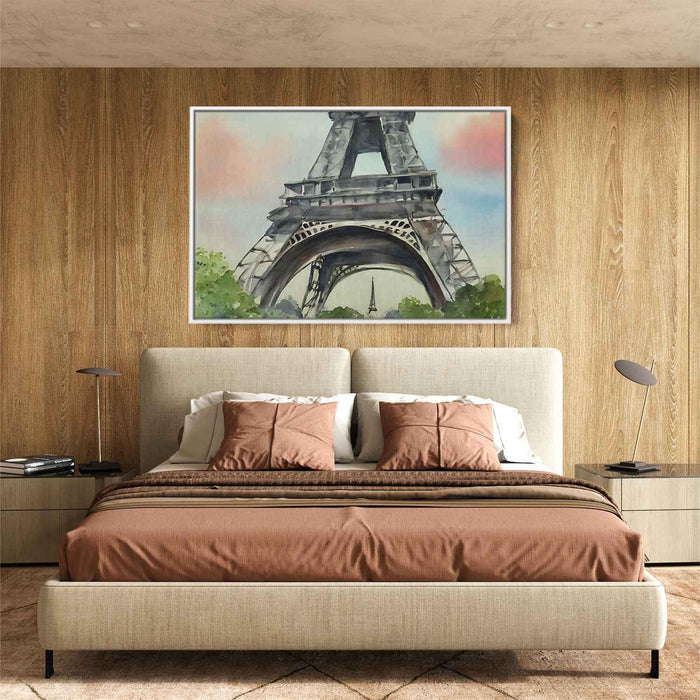 Watercolor Eiffel Tower #112 - Kanvah