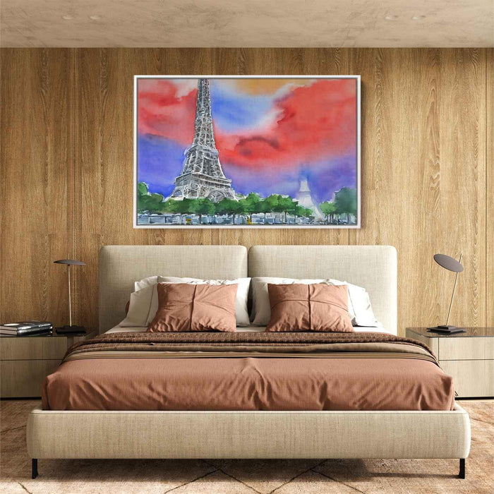 Watercolor Eiffel Tower #113 - Kanvah