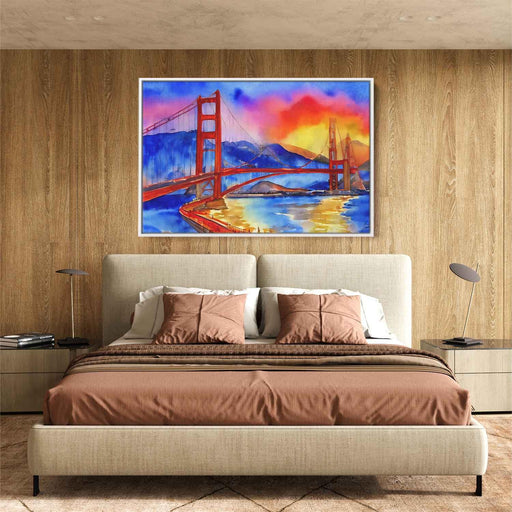 Watercolor Golden Gate Bridge #108 - Kanvah