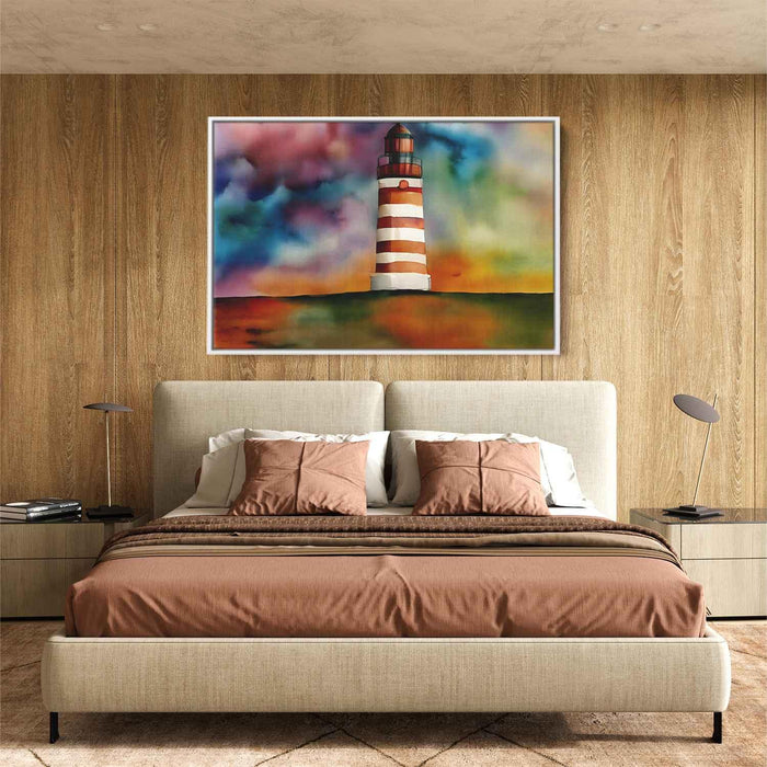 Watercolor Lighthouse #106 - Kanvah