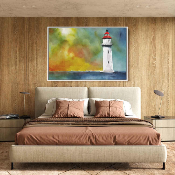 Watercolor Lighthouse #123 - Kanvah