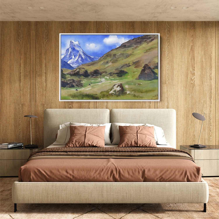 Watercolor Matterhorn #106 - Kanvah