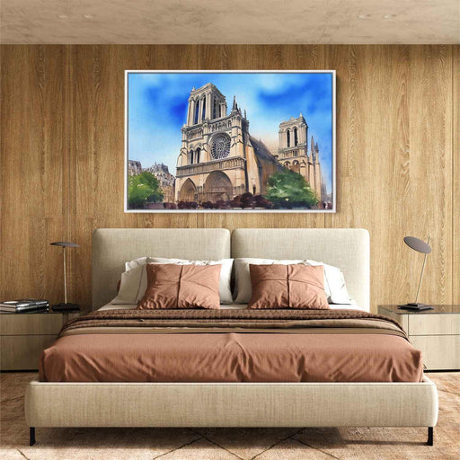 Watercolor Notre Dame Cathedral #106 - Kanvah