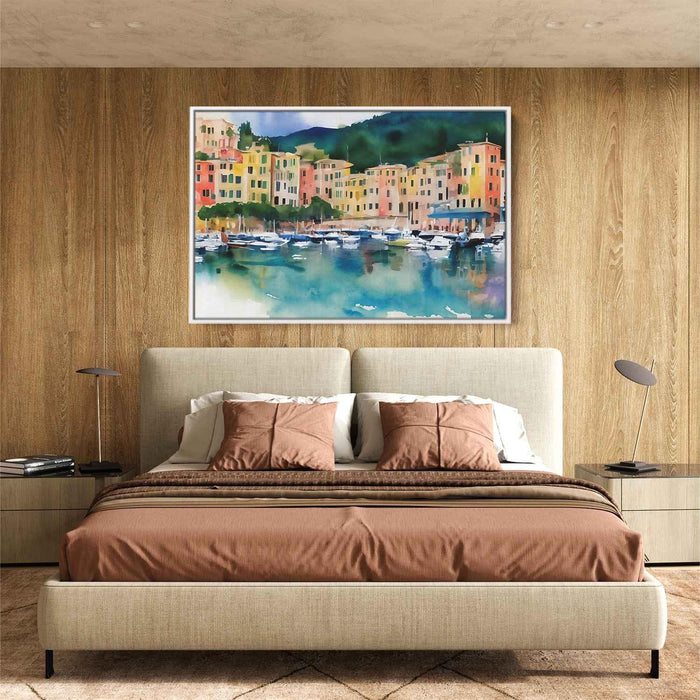 Watercolor Portofino #105 - Kanvah