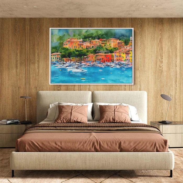 Watercolor Portofino #108 - Kanvah