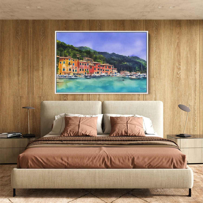 Watercolor Portofino #110 - Kanvah