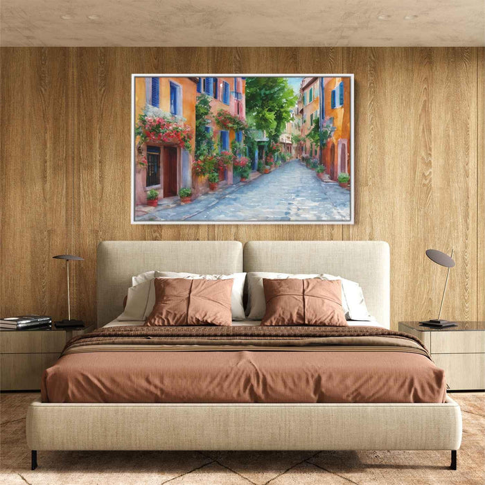 Watercolor Portofino Streets #105 - Kanvah