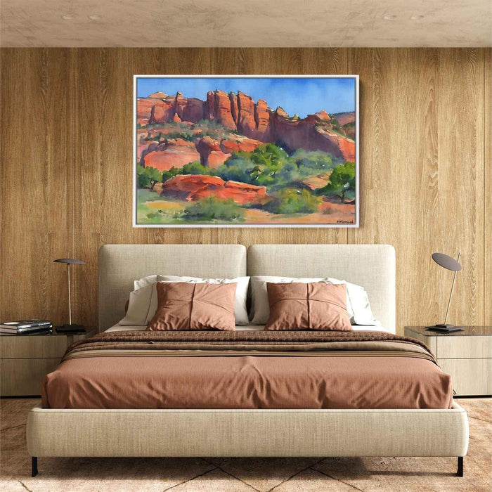 Watercolor Sedona Red Rocks #106 - Kanvah