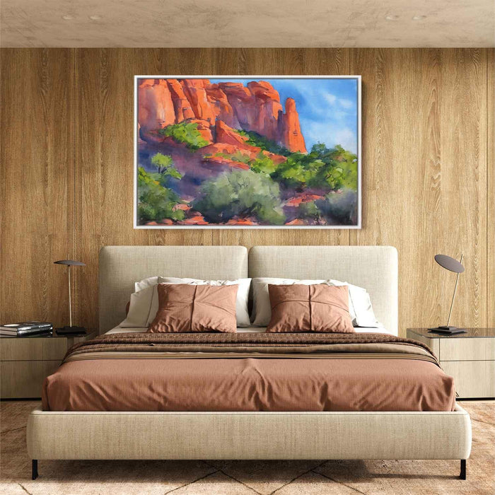 Watercolor Sedona Red Rocks #110 - Kanvah