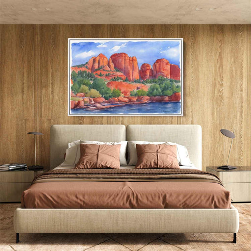 Watercolor Sedona Red Rocks #112 - Kanvah