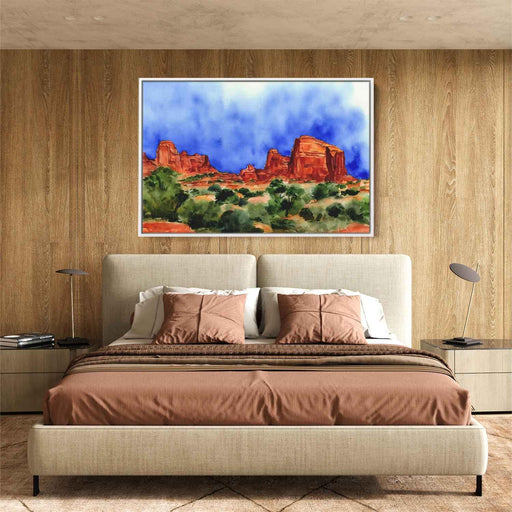 Watercolor Sedona Red Rocks #113 - Kanvah