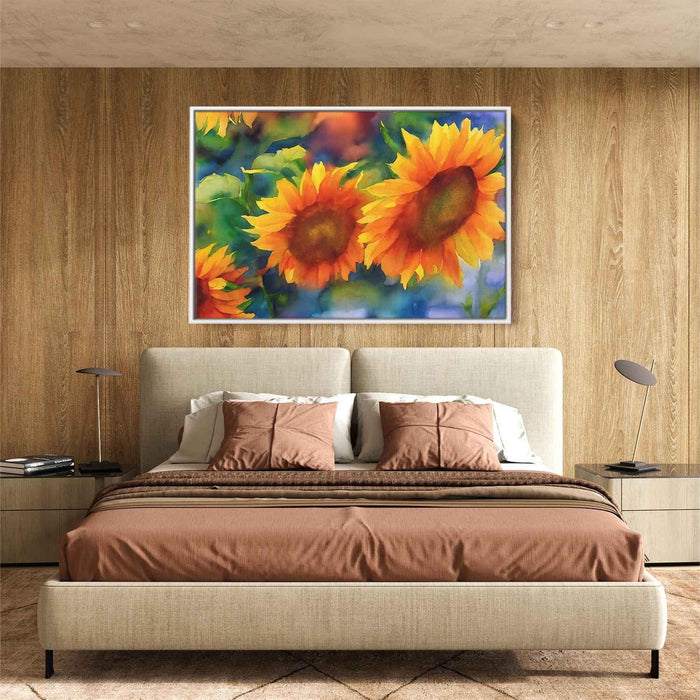 Watercolor Sunflower #113 - Kanvah