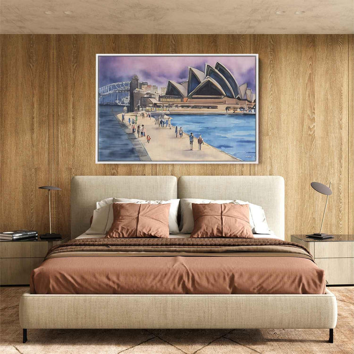 Watercolor Sydney Opera House #106 - Kanvah