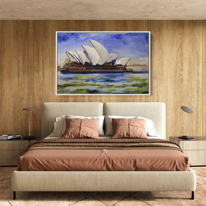 Watercolor Sydney Opera House #113 - Kanvah