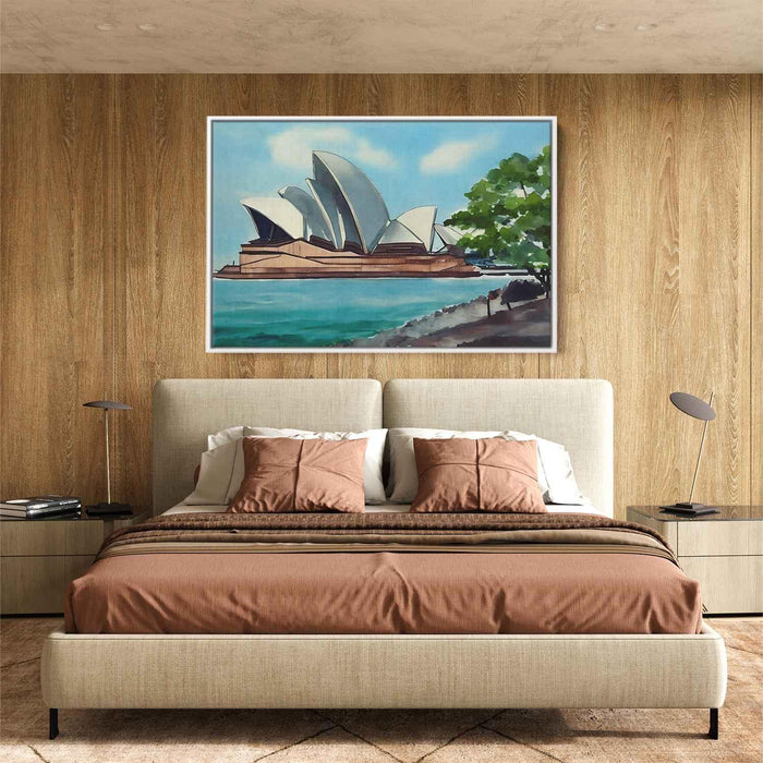 Watercolor Sydney Opera House #115 - Kanvah