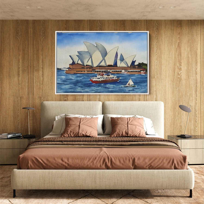 Watercolor Sydney Opera House #123 - Kanvah