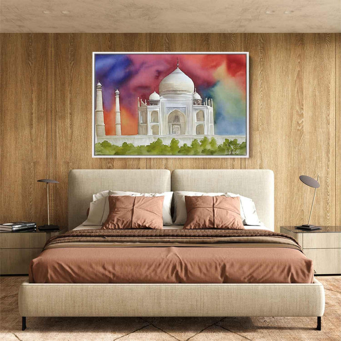 Watercolor Taj Mahal #108 - Kanvah