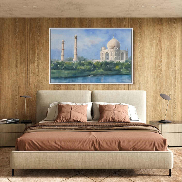 Watercolor Taj Mahal #112 - Kanvah