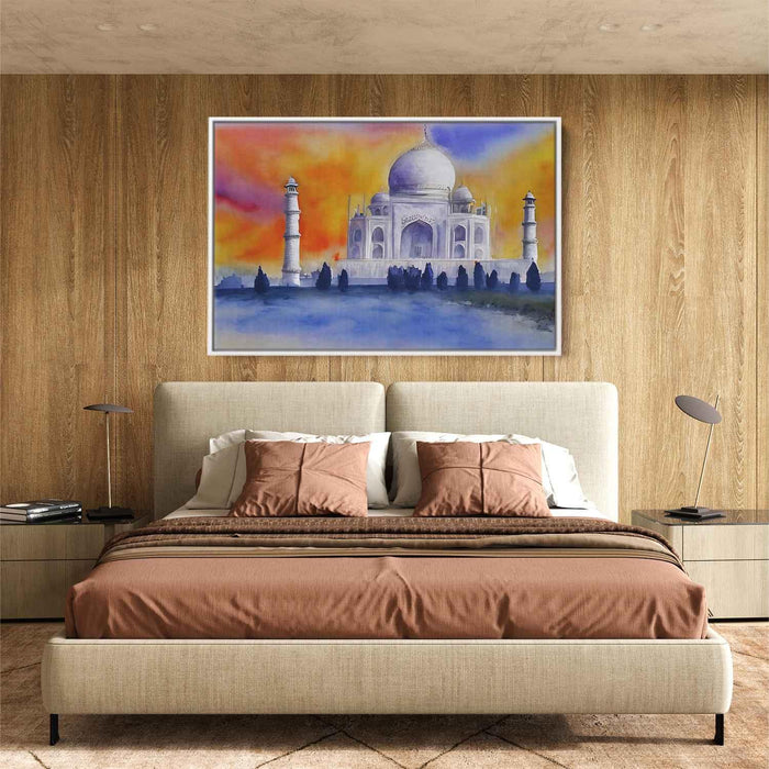 Watercolor Taj Mahal #113 - Kanvah