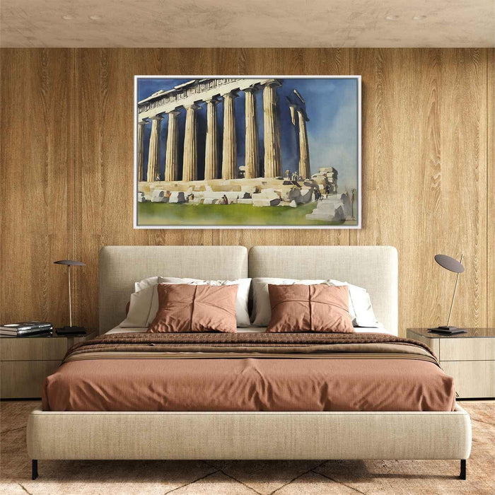 Watercolor Parthenon #113 - Kanvah