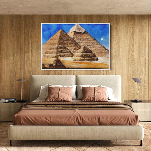 Watercolor Pyramids of Giza #110 - Kanvah