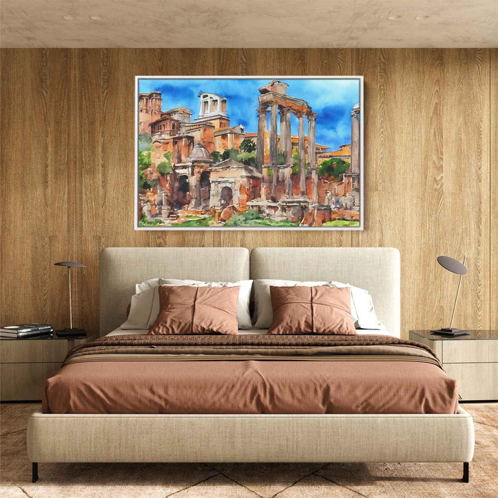 Watercolor Roman Forum #112 - Kanvah