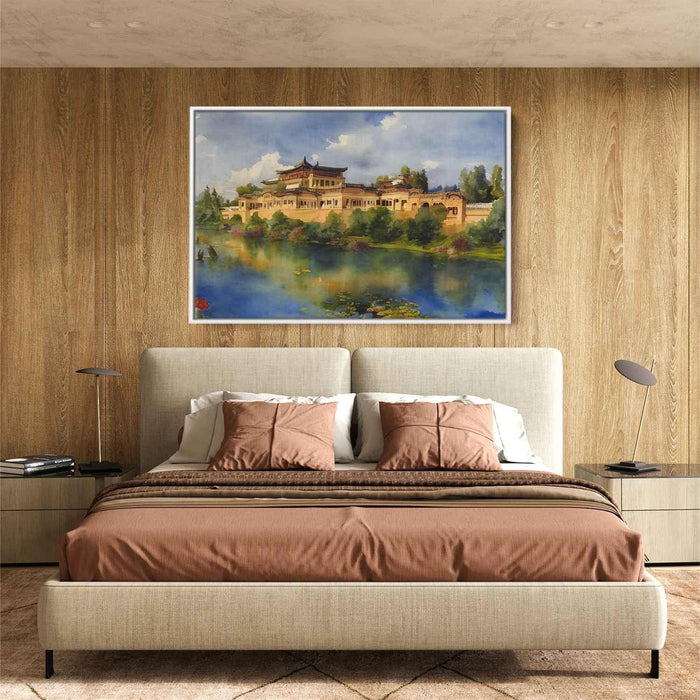 Watercolor Summer Palace #113 - Kanvah