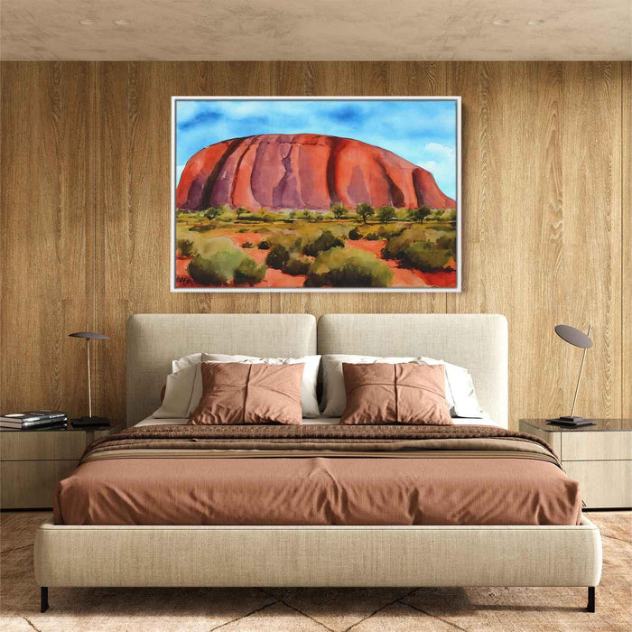 Watercolor Uluru #105 - Kanvah